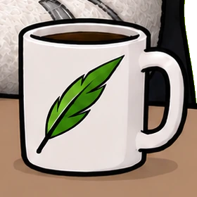 the mug from the locker, the one thing that came back intact
